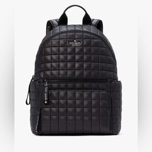 NWT Kate Spade Camden Quilted Black  Backpack